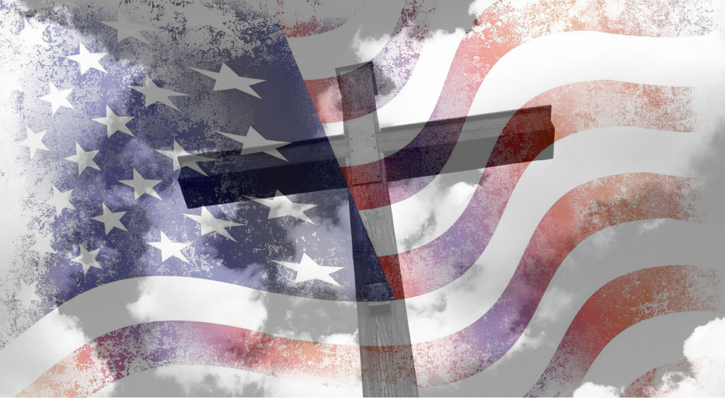 flag and Cross