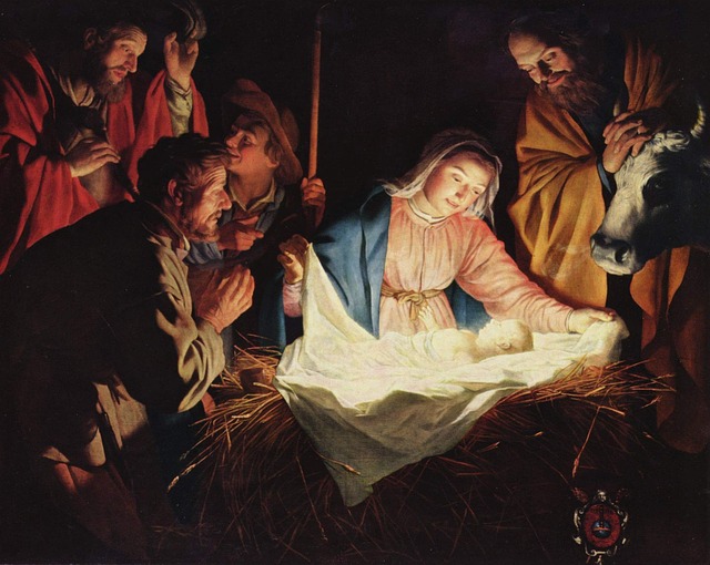 Christmas in the stable